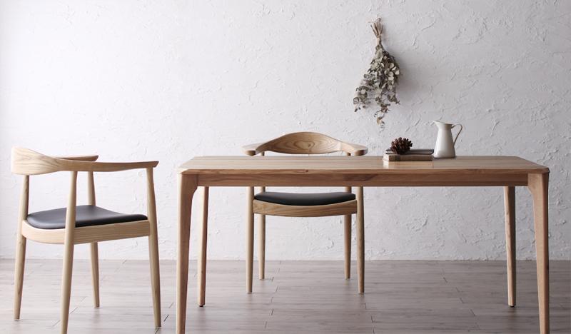 天然木オーク無垢材の高級デザイナーズダイニング The OA ザ・オーエー 3点セット(テーブル+チェア2脚) W150 ダイニングテーブル ダイニング 天然木オーク無垢材の高級デザイナーズ